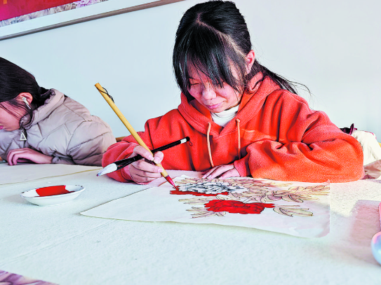  书画赋能富农家